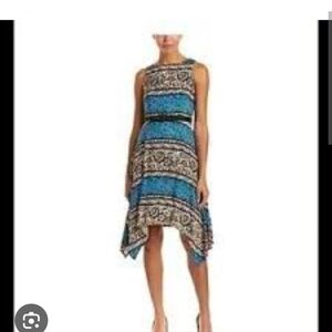 New w/Tags Anthropologie Eva Franco  Multicolored La Fayette Midi  Dress US 12